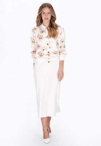 Veste de survêtement DreiMaster Klassik en blanc