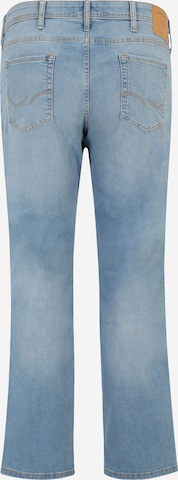 JACK & JONES Loosefit Jeans 'Mike' in Blauw