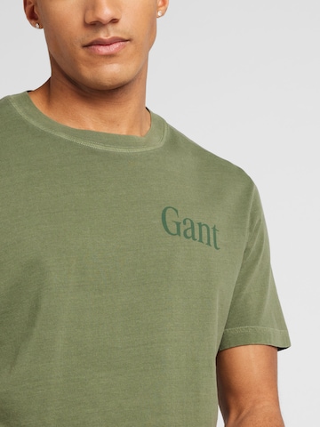 GANT T-shirt i grön