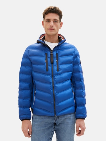 TOM TAILOR Between-Season Jacket in Blue: front