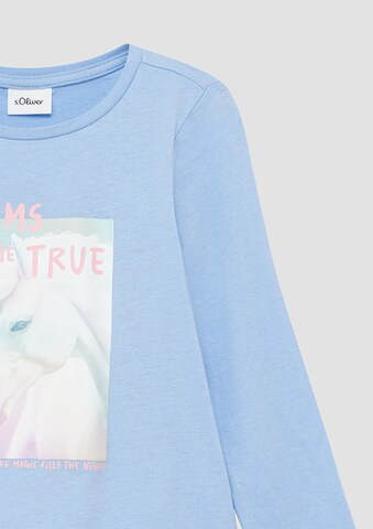 T-Shirt s.Oliver en bleu