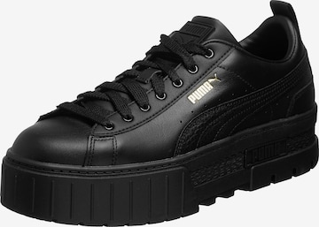 PUMA - Sapatilhas baixas 'Mayze Classic' em preto: frente