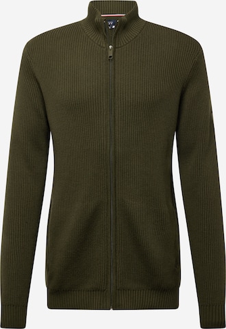FQ1924 Knit Cardigan 'Kyle' in Green: front