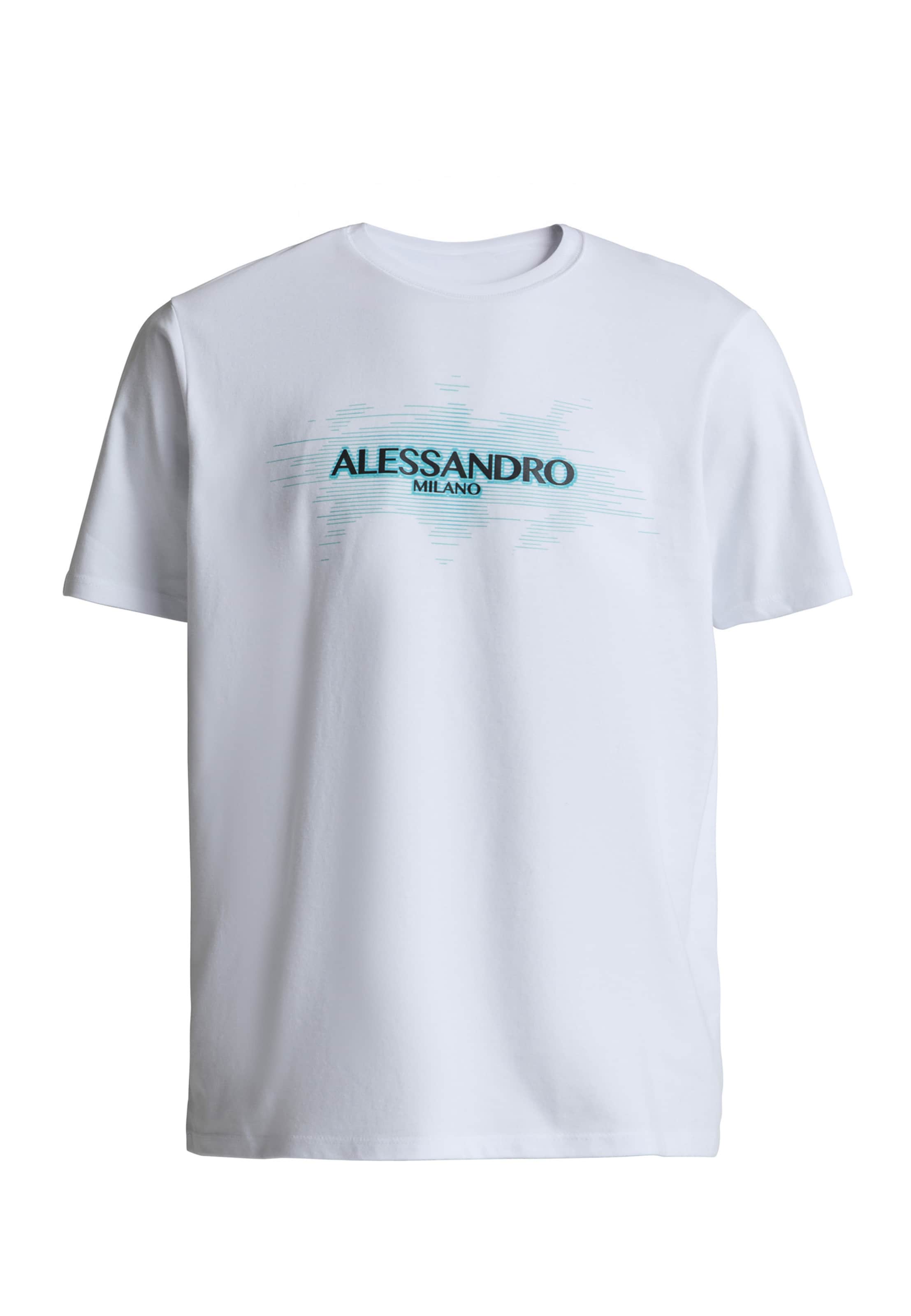 Alessandro Zavetti - Camisa em branco: frente