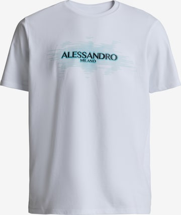 Alessandro Zavetti - Camisa em branco: frente
