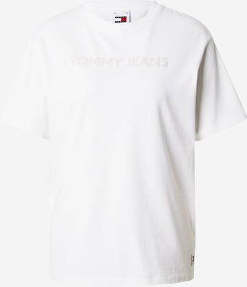 Tommy Jeans Koszulka 'BOLD CLASSIC' w kolorze biały: przód