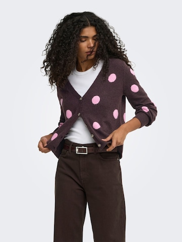 Cardigan 'ONL Rica' ONLY en violet