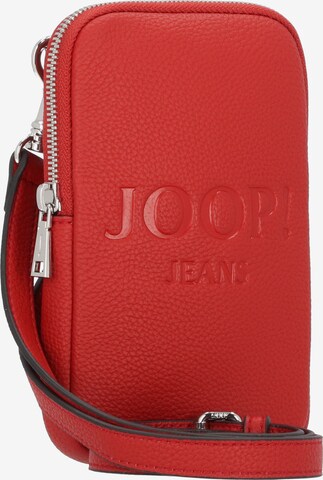 JOOP! Jeans Smartphonehülle 'Lettera Bianca' in Rot