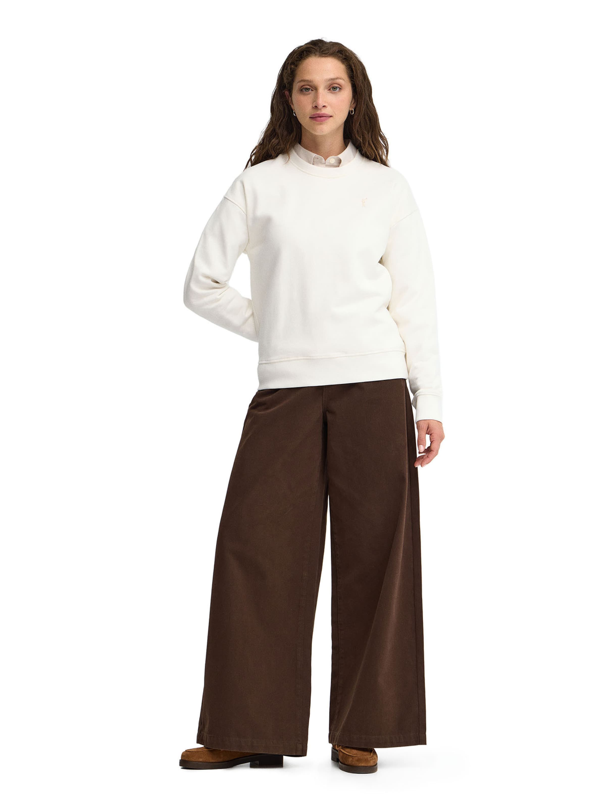 Polo Club Sweatshirt in White