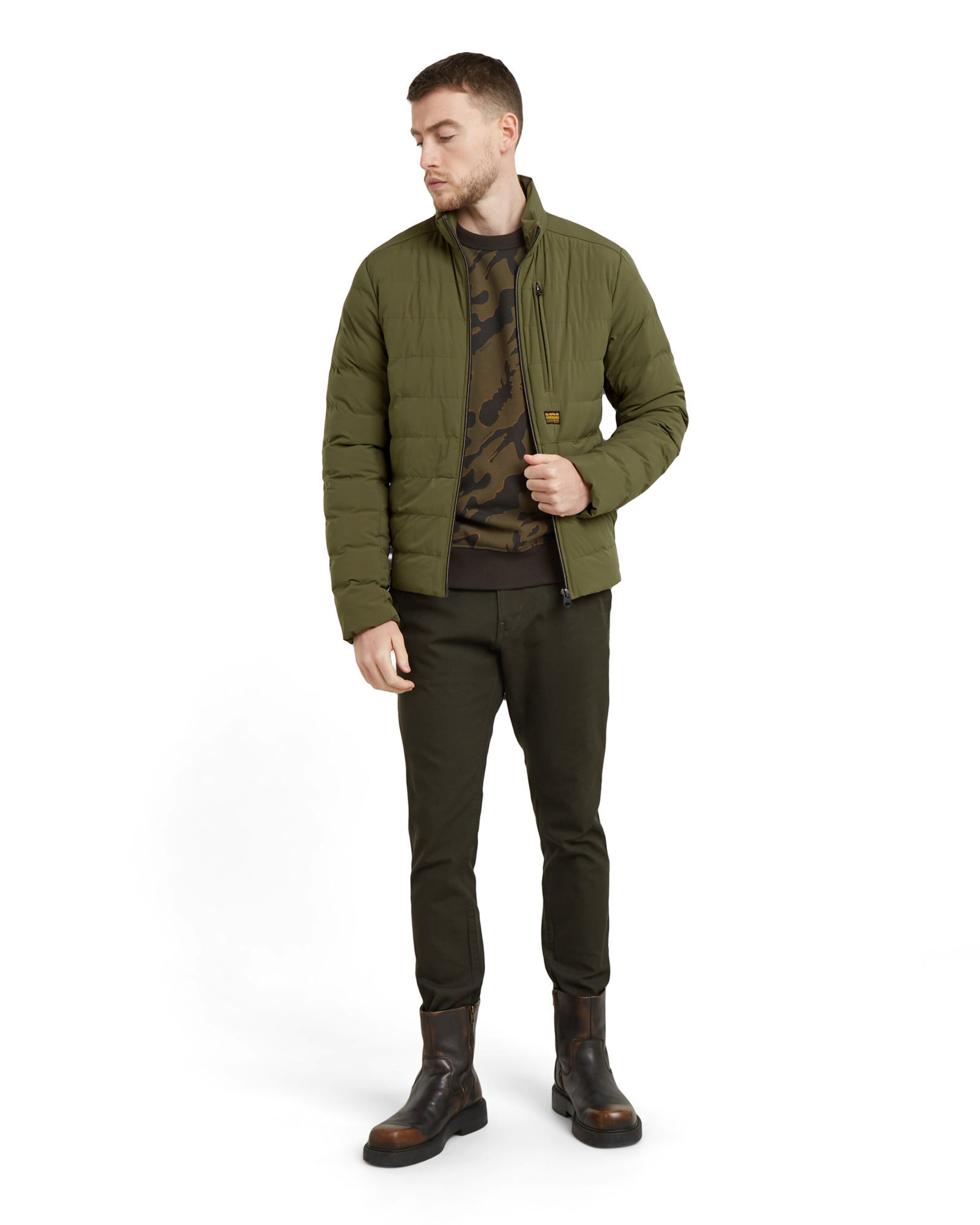 G-STAR Between-Season Jacket 'Foundation' in Green