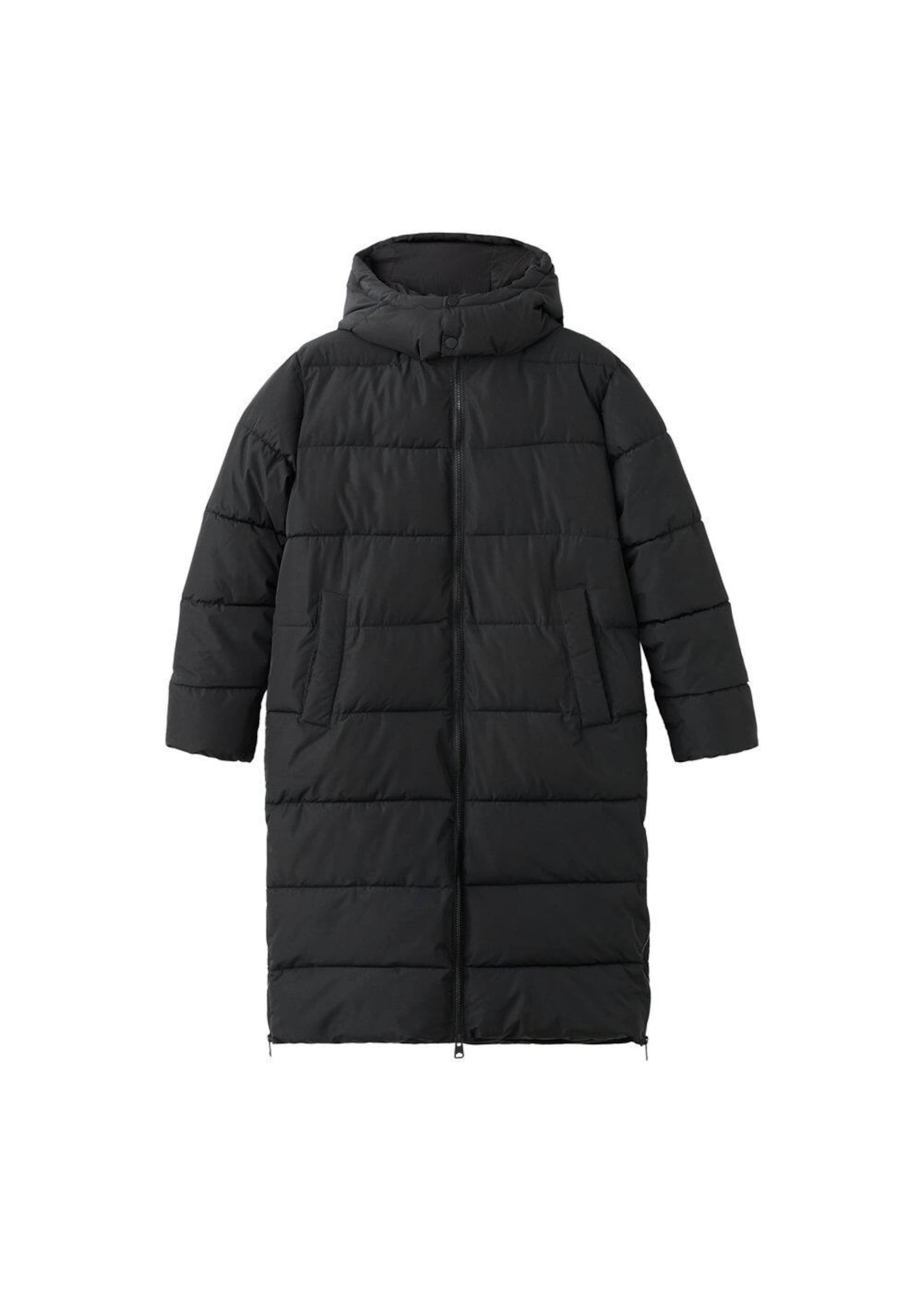 MANGO TEEN Mantel 'Ali2' in Schwarz: Vorderseite