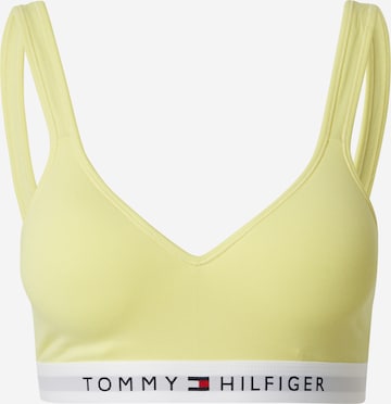 Tommy Hilfiger Underwear صدرية حمالة صدر بلون أصفر: الأمام