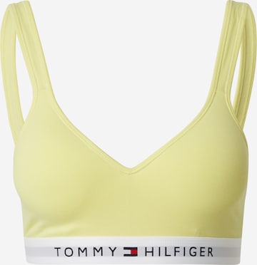 Tommy Hilfiger Underwear Μπουστάκι Σουτιέν σε κίτρινο: μπροστά