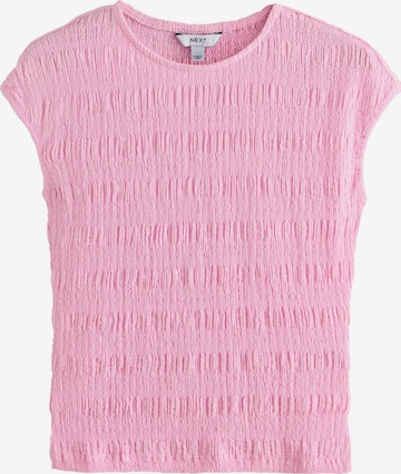 Next Shirt in Roze: voorkant