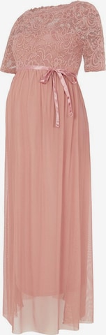 MAMALICIOUS Evening Dress 'MIVANA' in Pink: front