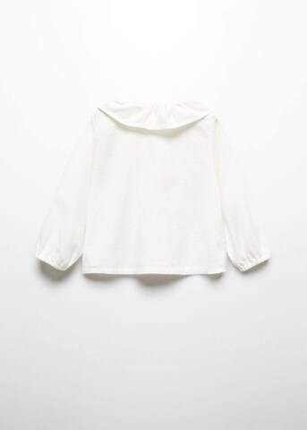 Chemisier 'Whity' MANGO KIDS en blanc