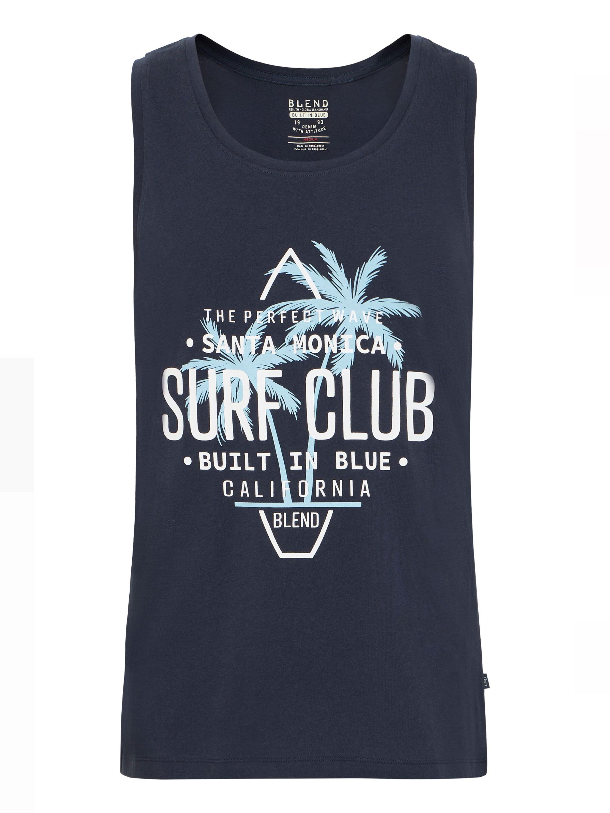 Maglietta 'Cali' di BLEND in blu: frontale