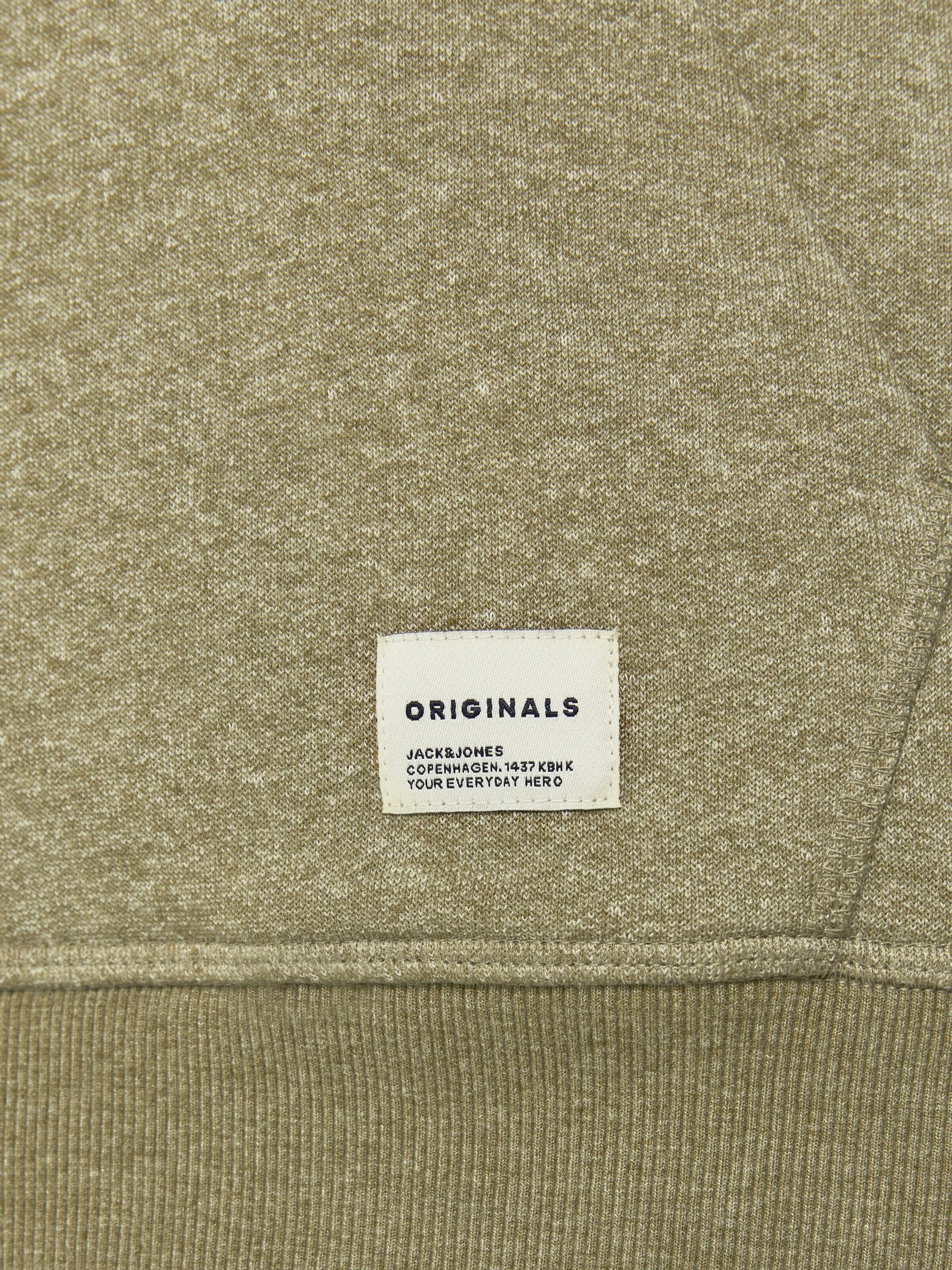 Männer Sweat JACK & JONES Sweatjacke 'Tons' in Oliv - RA06665 Männer Sweat JACK & JONES Sweatjacke 'Tons' in Oliv - RA06665