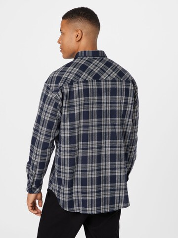 Samsøe Samsøe Comfort fit Button Up Shirt 'Luan' in Blue