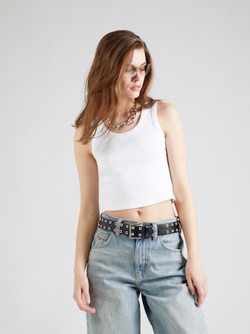 ONLY - Camiseta 'LOTTE' en blanco: frente