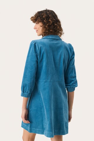 Part Two Jurk 'Eyvor' in Blauw