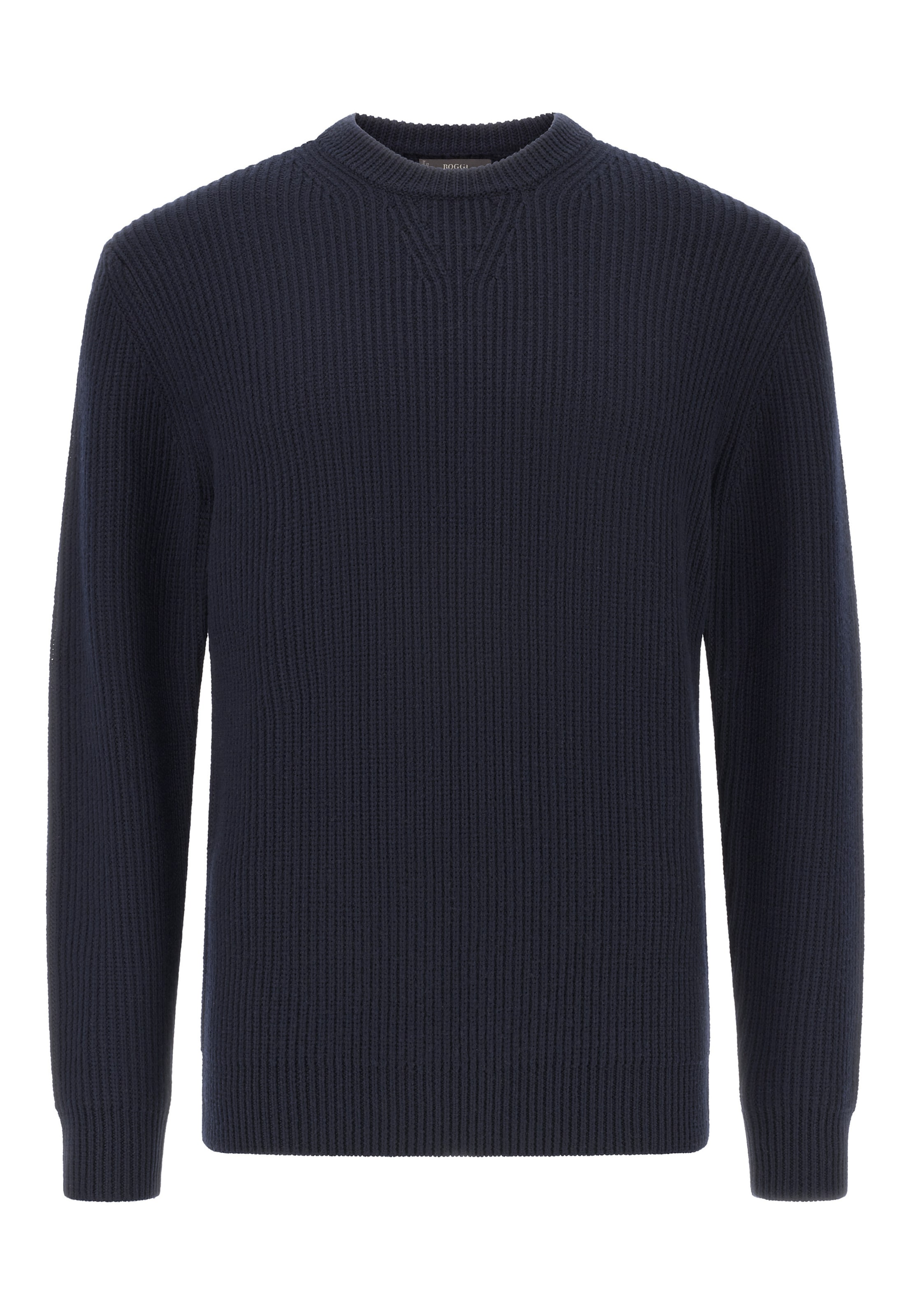 Pull-over Boggi Milano en bleu : devant