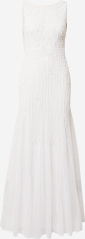 LACE & BEADS Avondjurk 'Tara' in Beige: voorkant