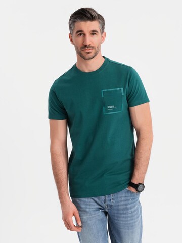 T-Shirt Ombre en vert : devant