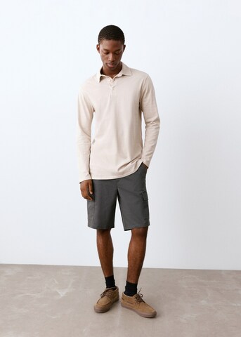 MANGO TEEN Regular Pants 'Wangcha' in Grey: front
