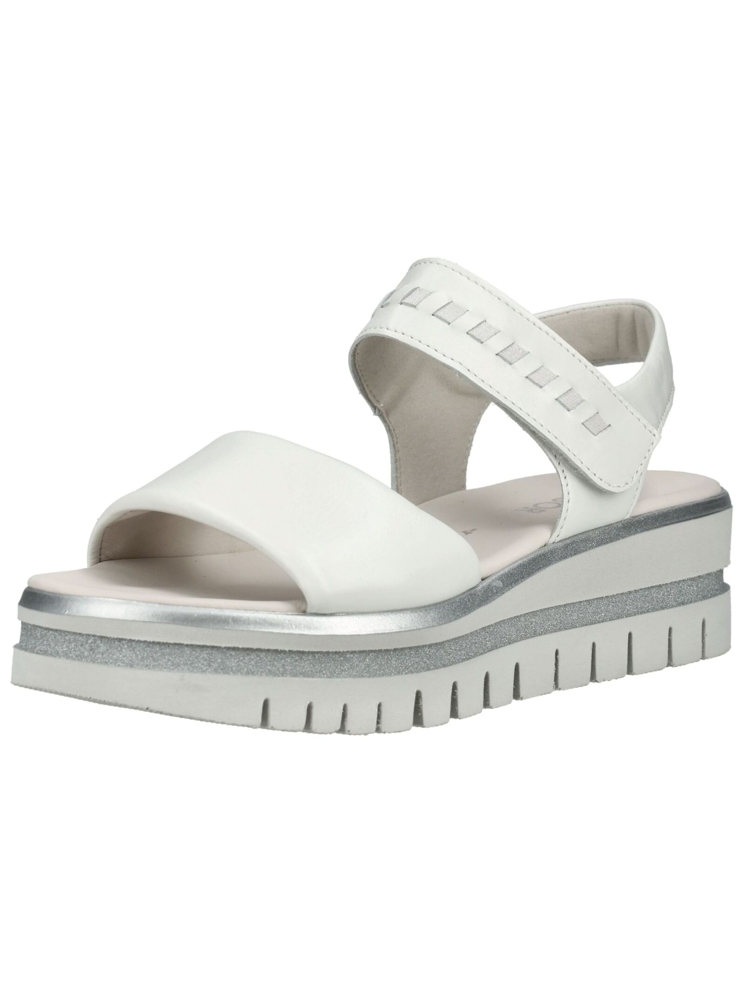 GABOR Sandal in White: front