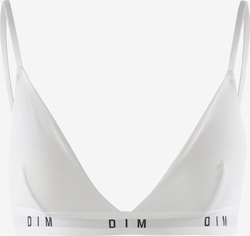 Triangle Soutien-gorge DIM en blanc : devant