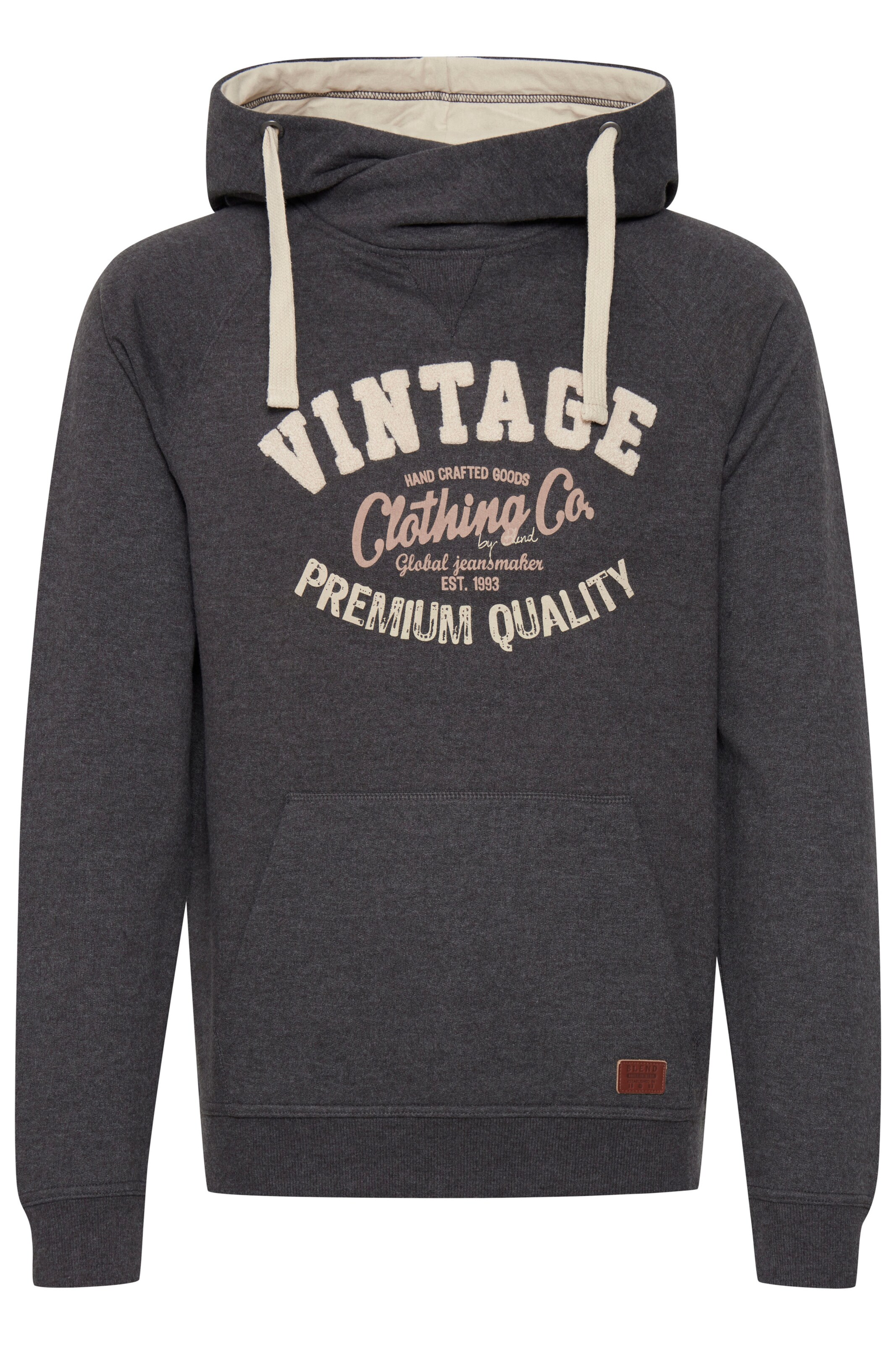 BLEND Sweatshirt 'Alejandro' in Grijs: voorkant
