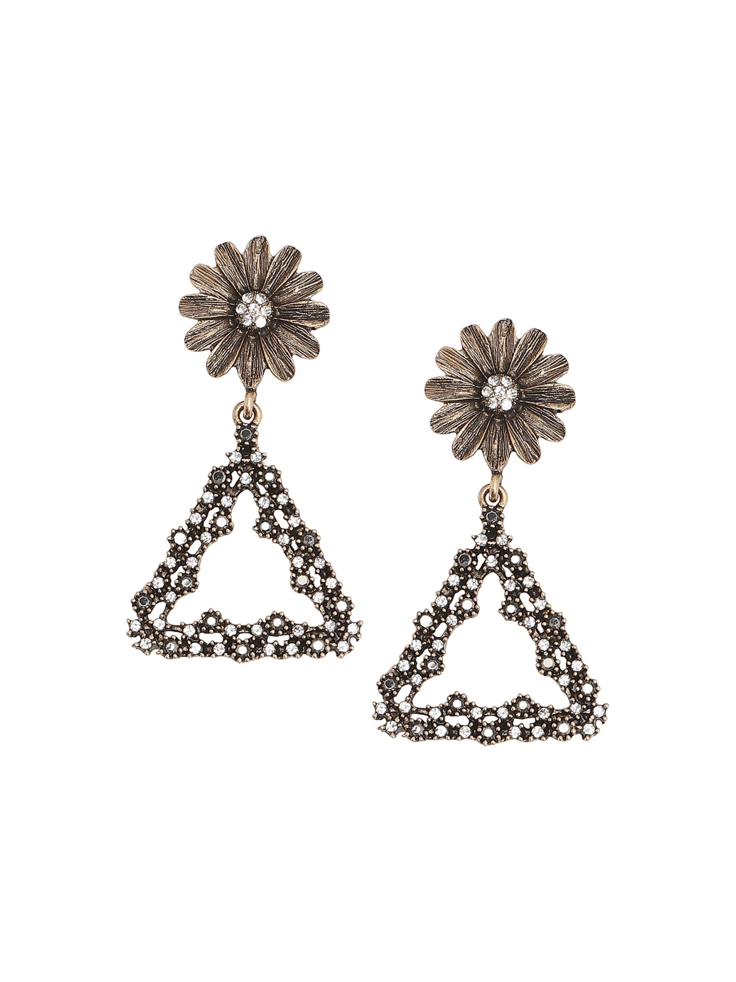 Cercei 'Leonore' de la SOHI pe auriu: față