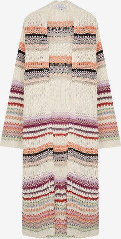 Scalpers Knit Cardigan 'Crochet' in Mixed colors: front