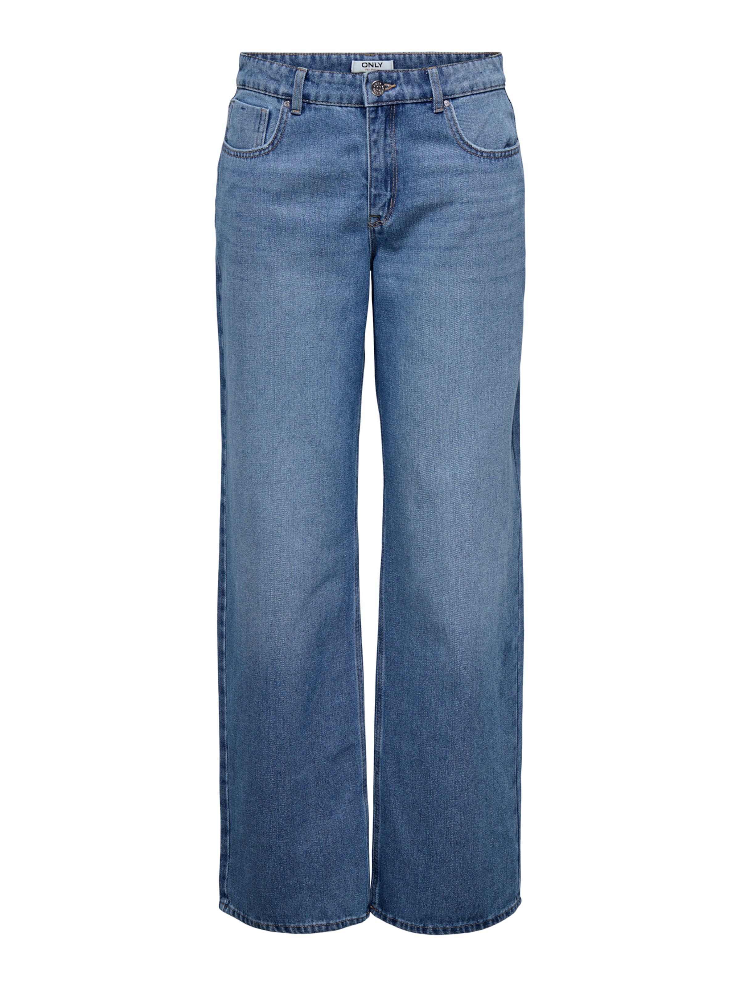 ONLY Wide leg Jeans 'ONLIVY' in Blauw: voorkant