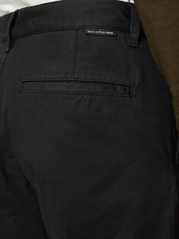 Regular Pantalon chino Marc O'Polo DENIM en noir