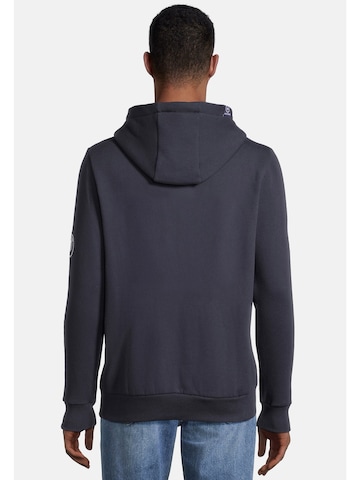 Veste de survêtement 'Makker' salzhaut en bleu