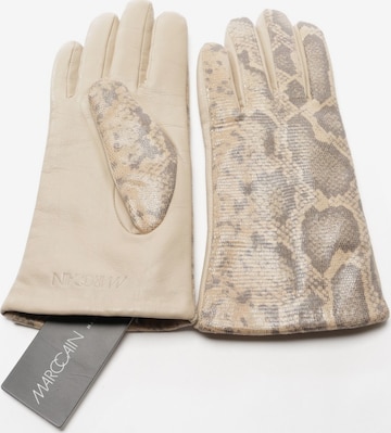 Marc Cain Gloves in M in White: front