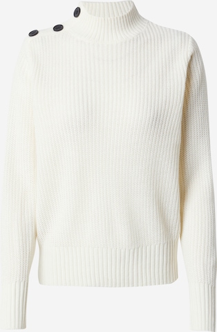 JDY Sweater 'LATTE' in White: front