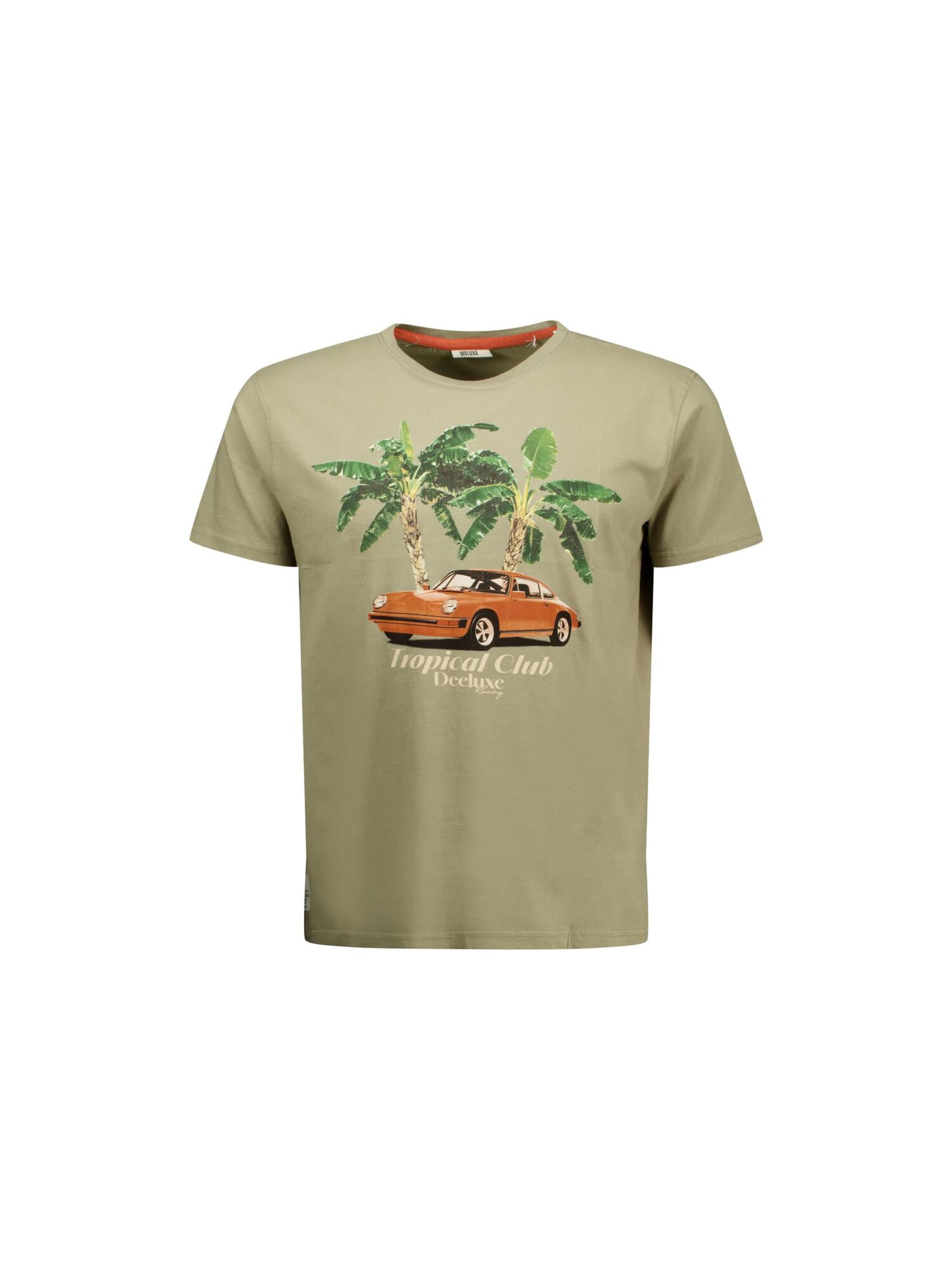 T-Shirt 'KIKONDO' Deeluxe en vert : devant