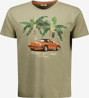 T-Shirt 'KIKONDO' Deeluxe en vert : devant