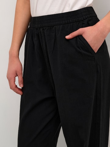 Wide leg Pantaloni 'Naya' di Kaffe in nero