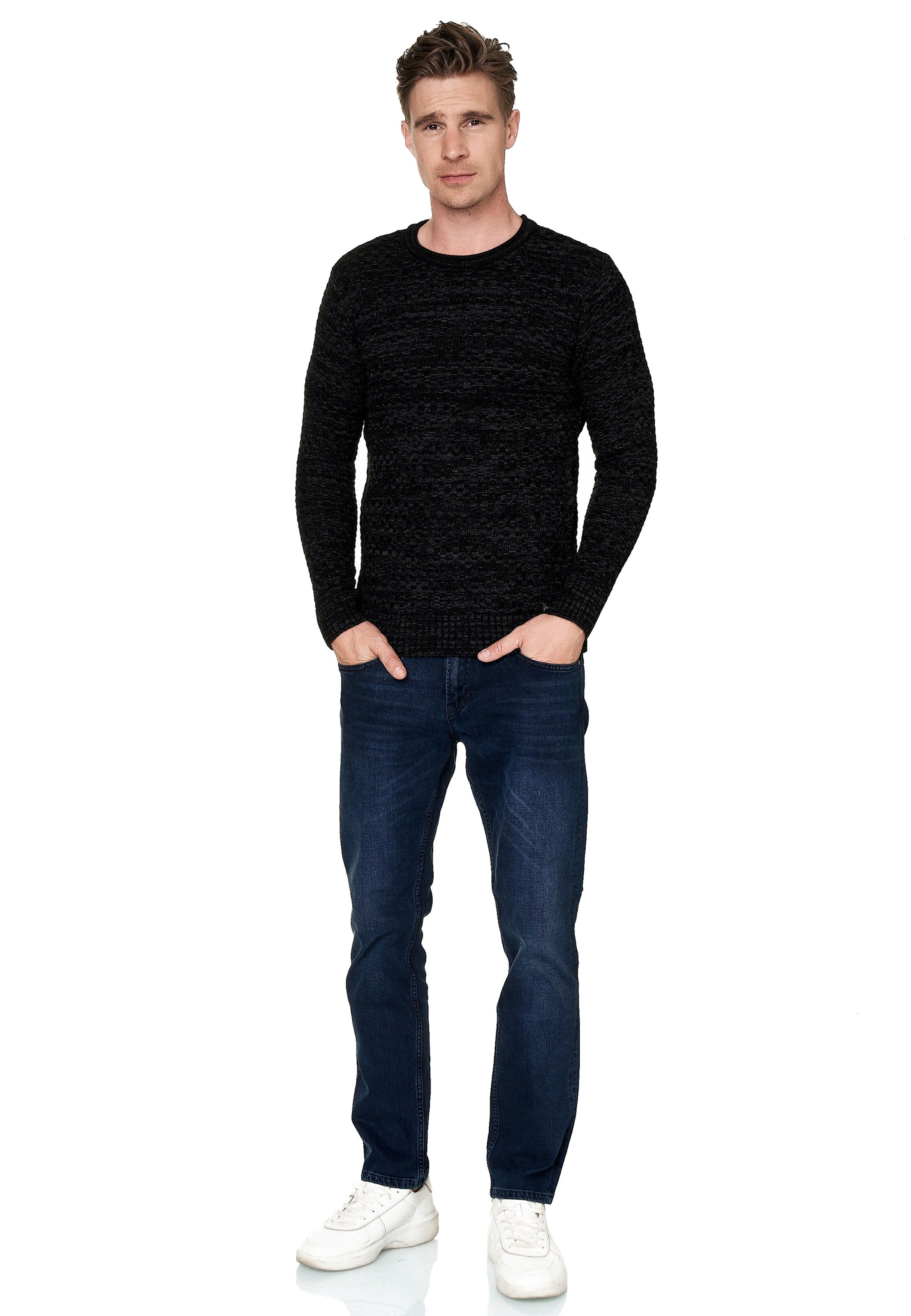 Rusty Neal Pullover in Schwarz