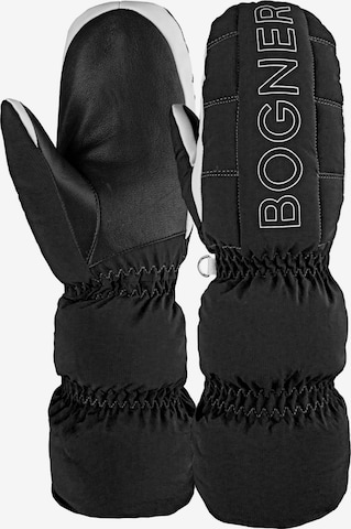 BOGNER Athletic Gloves 'Sabina' in Black: front