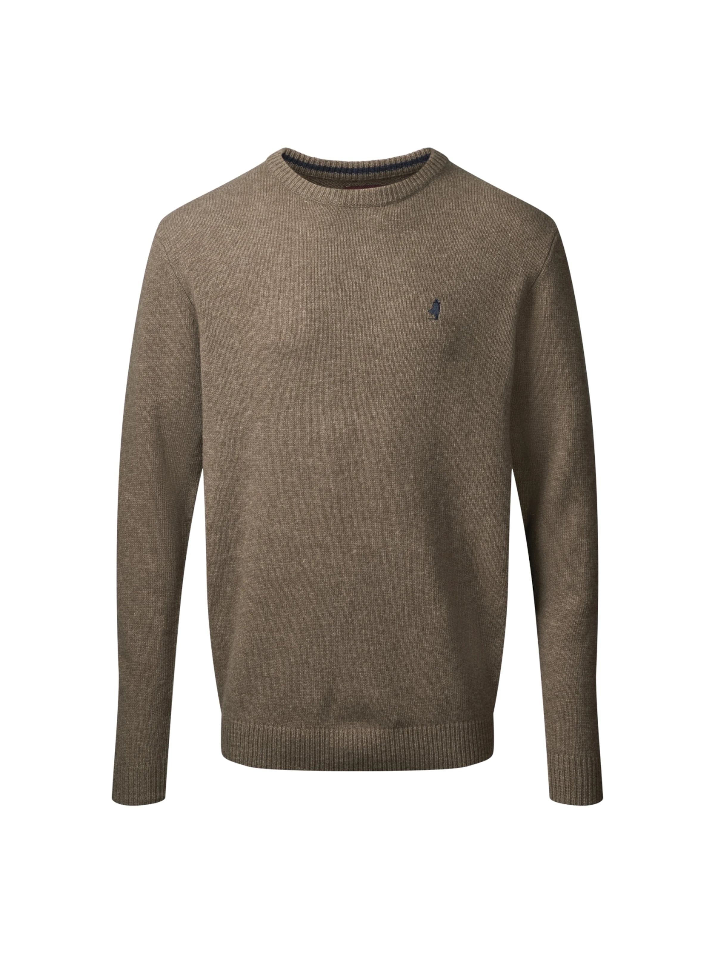 MCS Pullover &#x27;Adrian&#x27; in Braun: Vorderseite