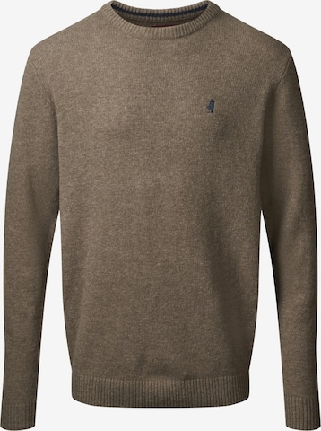 Pull-over 'Adrian' MCS en marron : devant