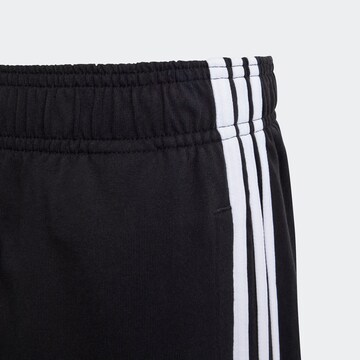 ADIDAS SPORTSWEAR Regular Sports trousers 'Essentials 3-Stripes ' in Black