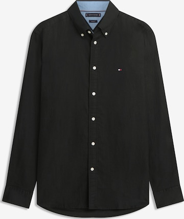 Chemise TOMMY HILFIGER en noir : devant