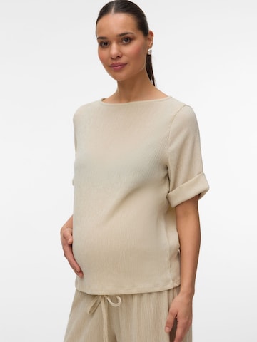 Vero Moda Maternity Blouse 'VMMLuna' in Grey: front