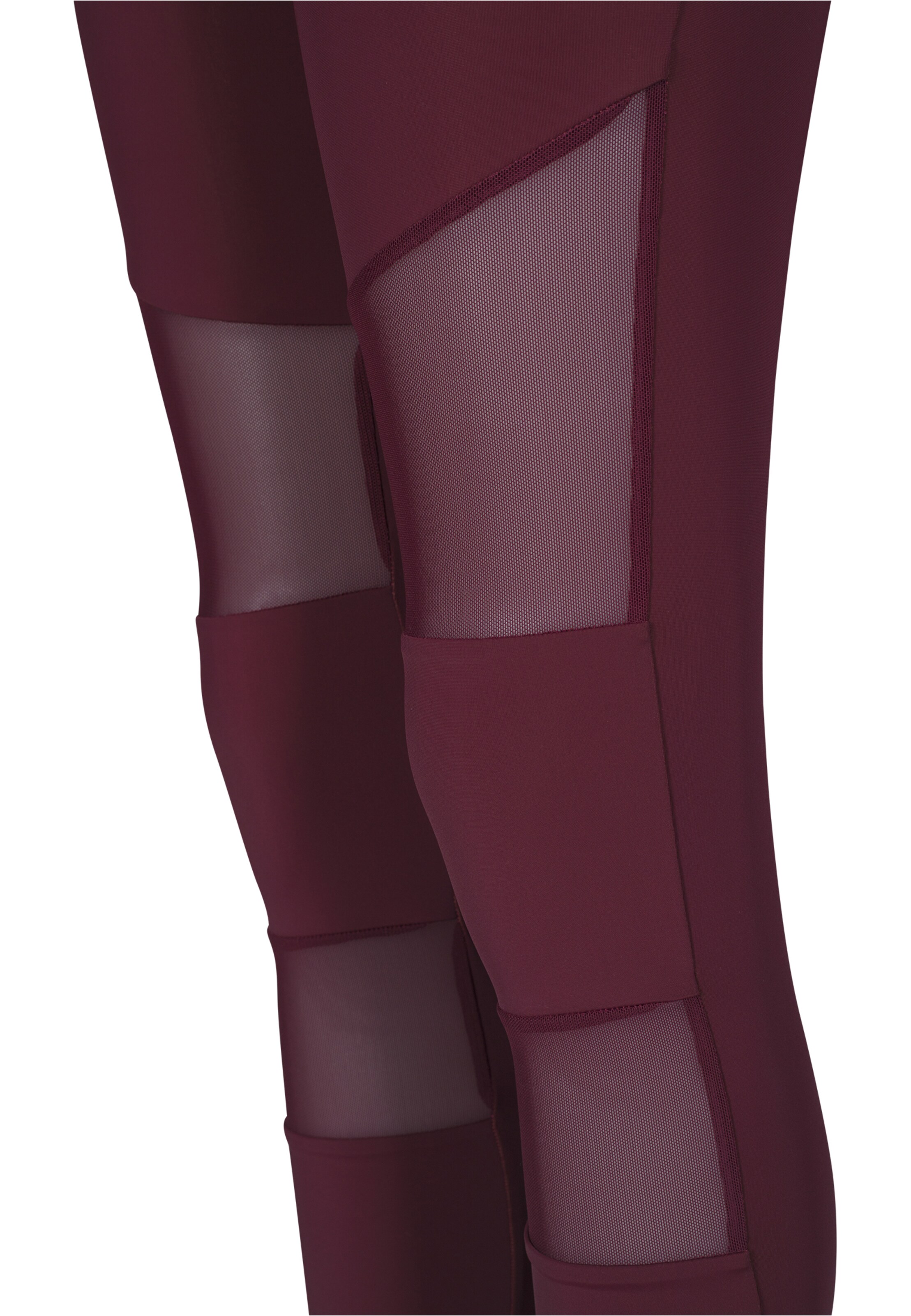 Urban Classics Skinny Legíny - Červená